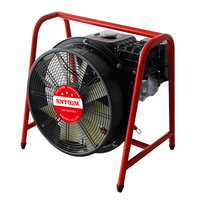 Ventilateur mobile d'extraction de fumée à essence Y4.2/4.0-12, entraînement hydraulique, ventilateur portable industriel, souffleur de ventilation pour secours incendie