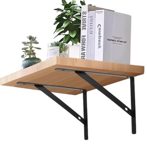 ADONG A04 L-Shaped <b>Metal</b> <b>Bracket</b> | 250 lb Capacity <b>Heavy</b>-<b>Duty</b> Shelf Support with Hardware - Product Image 2