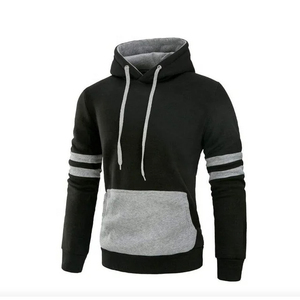 Venta de fábrica de alta calidad Sudadera con capucha de moda para hombre Diseño de manga larga ligero y cómodo de lana de moda - Product Image 5