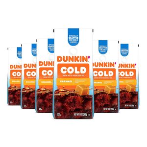 Café Molido con Sabor a Caramelo Frío Dunkin', 10 Onzas (Paquete de 6) - Product Image 3