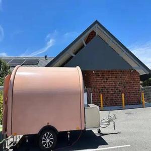 Aluminum <b>Towable</b> Food Trailer for Fast Food Snack Food Hotdog Ice Cream Wedding Catering & Commercial Use - Product Image 4