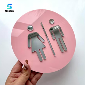 Plaque en acrylique personnalisée avec le nom <span class=keywords><strong>de</strong></span> votre entreprise, logo commercial, plaque en plastique pour salons <span class=keywords><strong>de</strong></span> beauté, enseigne murale <span class=keywords><strong>de</strong></span> bureau - Product Image 5