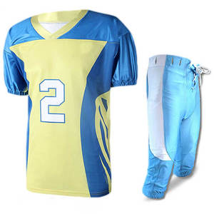 Precio barato ligero de fútbol americano Jersey uniforme Pakistán fabricante deportes al aire libre uniforme de fútbol americano - Product Image 5
