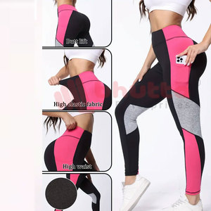 Alta calidad, venta al por mayor, 100% algodón, ropa deportiva, mallas de mujer, conjunto de cintura alta sin costuras, mallas de Yoga sostenibles de algodón para mujer - Product Image 5