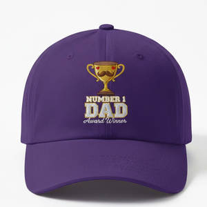 Gorra especial personalizada para el Día del Padre con costuras premium y un estilo urbano moderno. - Product Image 1