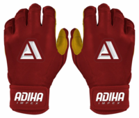 Guantes de Bateo de Béisbol Antideslizantes, Duraderos, de Cuero PU Suave, Colores y Tallas Personalizables, Ajuste Seguro, Cierre de Gancho y Bucle, Profesionales