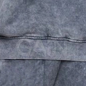 Survêtements décontractés à capuche en coton et polyester de haute qualité, effet délavé, respirants, pour homme, faible MOQ - Product Image 6