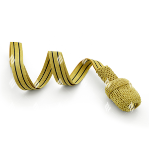 Sangle en nœud d'épée en nylon personnalisable, tressée à la main, noyau en polyester, durable, cousue à la main, lavable, pour sacs, uniformes, défilés - Product Image 5