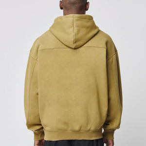 Sweat à capuche surdimensionné personnalisé | Pull Streetwear Hip Hop en gros | Fournisseur de sweat-shirt en coton unisexe OEM - Product Image 6