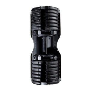 Vente en gros Floriey 75LB haltère réglable revêtu de caoutchouc 34KG noir antidérapant 21 en 1 équipement d'entraînement de gymnastique durable sport - Product Image 6