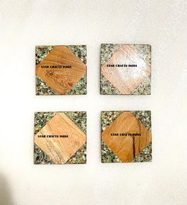 Posavasos de resina resistente al calor para compradores al por mayor, accesorios de mesa hechos a medida, nuevo diseño tradicional antiguo moderno - Product Image 6