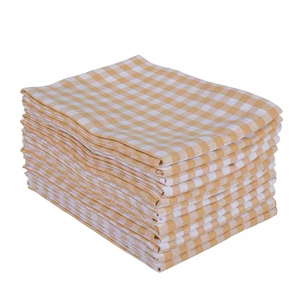 Juego de toallas a rayas de algodón 100% personalizable, juego de técnicas tejidas de 32 piezas desechables de secado rápido para Golf y cuidado del coche - Product Image 1