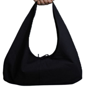 Bolso Tote Mini de Algodón con Correa Ajustable Cruzada al Hombro para Mujer, con Función Musical y Decoraciones de Perlas y Encaje - Product Image 4