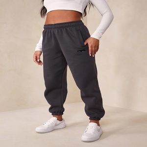 Pantalon de survêtement en polyester et coton 300 g/m² Pantalon de jogging à séchage rapide pour femme Joggers d'hiver pour femme Joggers durables pour fille - Product Image 6