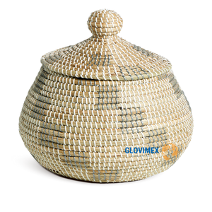 Cesta de Yute de Alta Calidad, Cesta de Mimbre Tejida, Bolsa de Lavandería, Precio al por Mayor, Organizador de Espacio para Cocina - Product Image 1