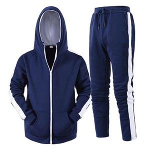 2025 Unisex 100% Cotton Track <b>Suit</b> Breathable Pullover <b>Jogging</b> <b>Suits</b> for Adults Winter Sports Wear Plus Size Option New Arrival - Product Image 6