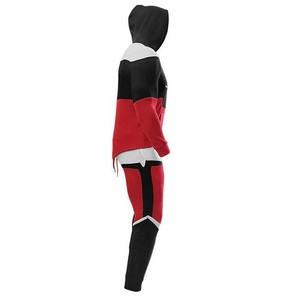 Ensemble sweat-shirt à capuche et pantalon de jogging personnalisé pour hommes survêtement de haute qualité pour hommes pull couleur bloc avec poche zippée costumes en coton - Product Image 2