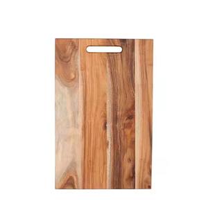 Juego de tabla de cortar de madera natural Utensilios de cocina ecológicos y duraderos - Product Image 4