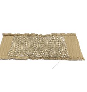 Productos semiacabados para la parte superior de sandalias tipo chanclas de mezclilla, incluyendo materiales para calzado con perlas y accesorios para calzado. Suministro directo de fábrica. - Product Image 6