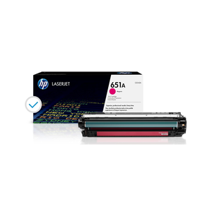 Cartucho de Tóner Original HP 651A Magenta CE343A Compatible de Alta Calidad para Impresoras LaserJet - Product Image 1