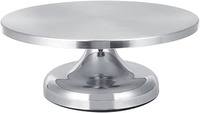 Support à gâteau en métal argenté de qualité standard, personnalisable, fonctionne parfaitement lors de rassemblements décontractés et lors d'événements haut de gamme