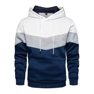 2024 Top Trending logotipo personalizado algodón/poliéster polar invierno sólido Streetwear Casual pulóver sudaderas con capucha hombres cálido impreso - Product Image 4