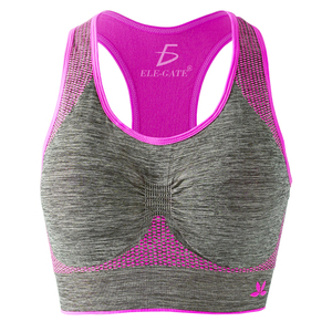 Set Reggiseno Sportivo Senza Cuciture per Yoga, Fitness e Attività Fisica, Regolabile, Taglie Forti, con Fodera in Spandex, Imbottito, Stampa Media - Product Image 4