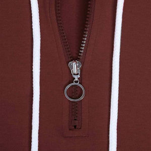 Sweat à capuche zippé pour femme, fabricant, coton doux, léger, fermeture éclair sur le devant, manches longues, sweat à capuche décontracté tendance, en vrac - Product Image 3