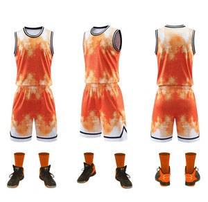 Conjunto Deportivo Personalizado de Camiseta de Baloncesto Ligera y Transpirable para Hombres y Niños, Talla Grande - Product Image 1