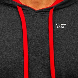 Sudadera con Capucha para Hombre, Estilo Vintage, Otoñal, a la Moda, Corte Regular, Bordada, 100% Algodón, ODM, la Mejor Calidad - Product Image 2