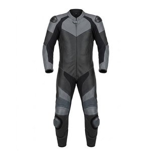 Traje de Motocicleta Profesional de Cuero para Hombre, Costuras Resistentes, Ajuste Suave y Cómodo, Ideal para Deportes y Viajes - Product Image 1