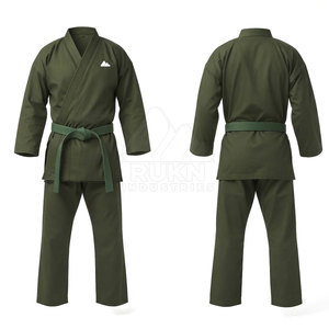 Uniforme de Karate para Principiantes, Manga Larga, Ropa de Práctica de Artes Marciales, 100% Algodón, Secado Rápido, Personalizable, Venta al Por Mayor - Product Image 6