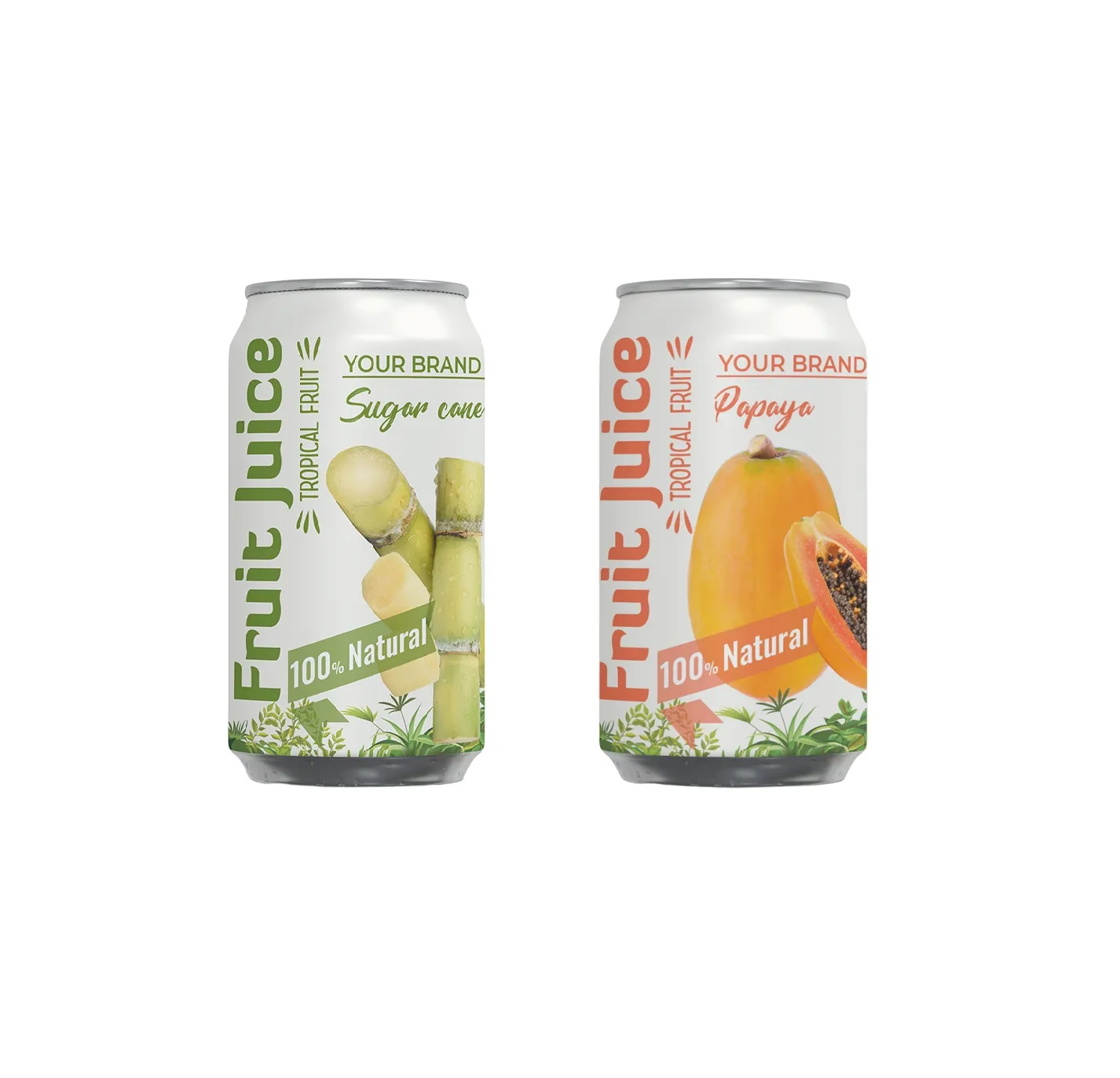 Tropical Pure Fruit Juice Drink Fruit Drink Canned 330ml From Natural Fresh Fruit Best Price For Sale