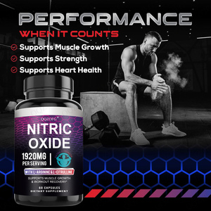 Nhãn hiệu riêng nitric oxide thảo dược bổ sung viên nang dành cho người lớn thể thao tăng cường cải thiện lưu thông máu và dòng chảy - Product Image 5