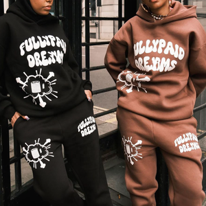 High Quality <b>Men</b> Customize Vintage Cotton Patch Sun Faded Distressed Zip up Tracksuits for <b>Men</b> - Product Image 1