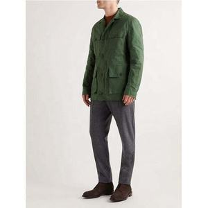 Chaquetas Vaqueras de Mezclilla para Hombre de Alta Calidad al por Mayor, Tallas Grandes, Personalizadas, MOQ Bajo, Chaquetas de Motociclista Extra Grandes, Bordadas con Botones, Otoño - Product Image 2