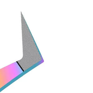 Pinzas de pestañas de extensión de volumen de logotipo personalizado de etiqueta privada de acero inoxidable de belleza, pinzas de pestañas hechas a medida al por mayor - Product Image 6