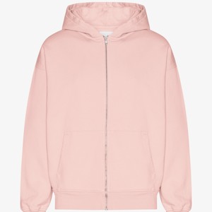 Custom High Quality Cotton 300gsm Heavyweight Hoodies Wholesale Blank Custom <b>Fleece</b> <b>Zip</b> <b>Up</b> Oversized Hoodies For <b>Men</b> - Product Image 5