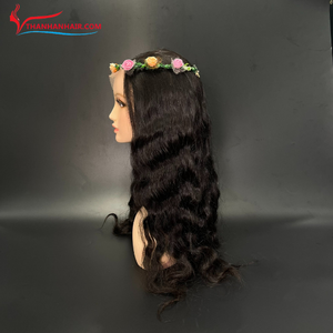 Perruque de cheveux vietnamiens bruts HD dentelle à cuticules alignées perruques de cheveux humains cheveux avant de lacet perruques de gros pour femme noire - Product Image 3