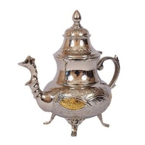 Tetera de metal hecha a mano con acabado antiguo Restaurante Catering Utensilios para servir para tetera - Product Image 5