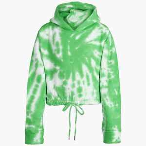 Tela resistente a la decoloración para ropa de larga duración Sudadera con capucha corta Mujer Traje casual de invierno Conjunto de chándal cómodo - Product Image 2