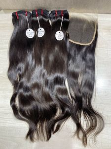 South Indian 10-30 pulgadas Wave Style Temple Extensiones de cabello sin procesar Remy Hair Wefted Bundles Venta al por mayor Disponibilidad 20 26 28 Short Human - Product Image 2
