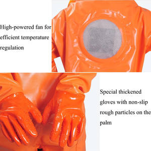 Práctica Chaqueta de traje de apicultura profesional con uniforme de sombrero para apicultores - Product Image 5