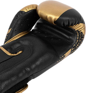 QST Gants de boxe en cuir PU de conception personnalisée les plus demandés avec support de poignet Velcro et crochet et boucle pour les arts martiaux - Product Image 2