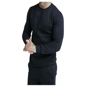 Vente en gros OEM nouvelle mode de qualité supérieure, survêtement personnalisé pour hommes, survêtement uni, 2 pièces, jogging avec fermeture éclair, survêtement personnalisé coupe ajustée - Product Image 3