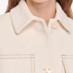 Veste en polaire pour femme en coton respirant, nouvelle collection hiver 2026, épaisse, coupe-vent, en laine - Product Image 3