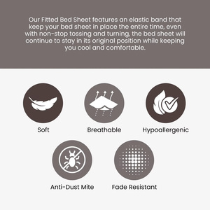 Juego de ropa de cama individual de lujo teñido liso para adultos Material antialérgico Diseño de uso diario - Product Image 3