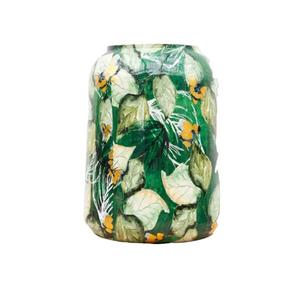 Best Design Indian Handcrafted Large Planter Custom Logo Elegant Enamel Printed <b>Sticker</b> Premium Aluminium Metal Planters - Product Image 1