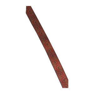 width 1.5 inch Silk embroidery jacquard Lace Trimming flowers Lace ribbon for Butterfly Knot curtain dress - Product Image 3