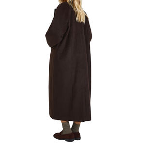 Manteau long surdimensionné pour femme personnalisé, mélange de laine de qualité supérieure, chaud, respirant, écologique, vêtement d'extérieur tendance, toutes saisons, personnalisable - Product Image 6